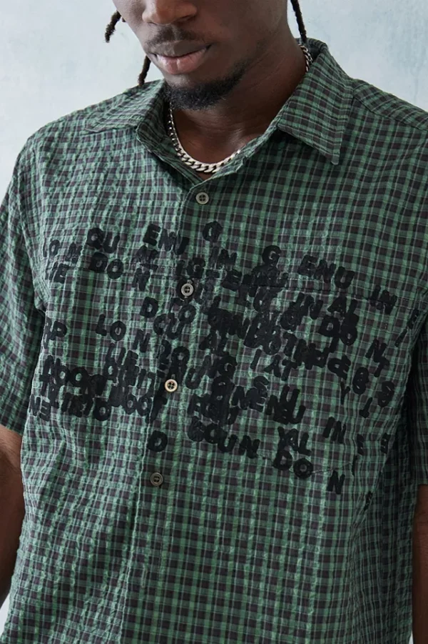Camisa de Manga Corta Jaded London Typo - Image 4