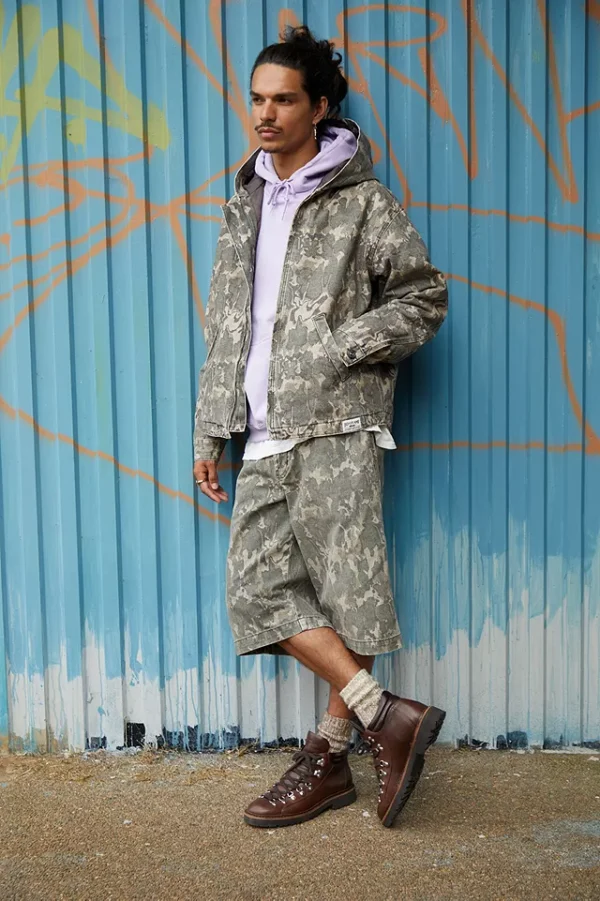 Sudadera con Capucha de Skate de Lona Camuflaje Rex urbana style - Image 3