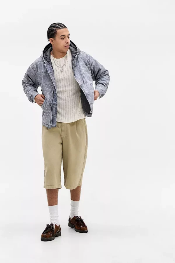 Urbana style Rex Bandana Canvas Skate Hoodie - Image 3