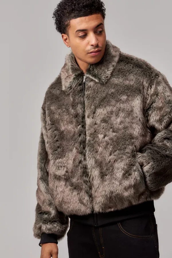 Jaqueta bomber de pell sintètica Urbana style Billy