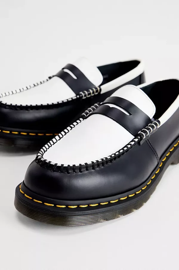 Mocasins Penton Dr. Martens Negre & Blanc - Image 4